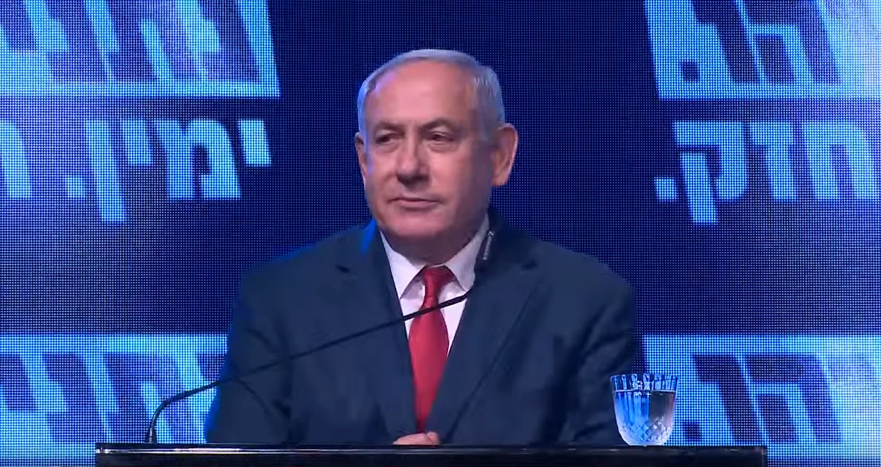 נתניהו באירוע תמיכה של פעילי בת ים