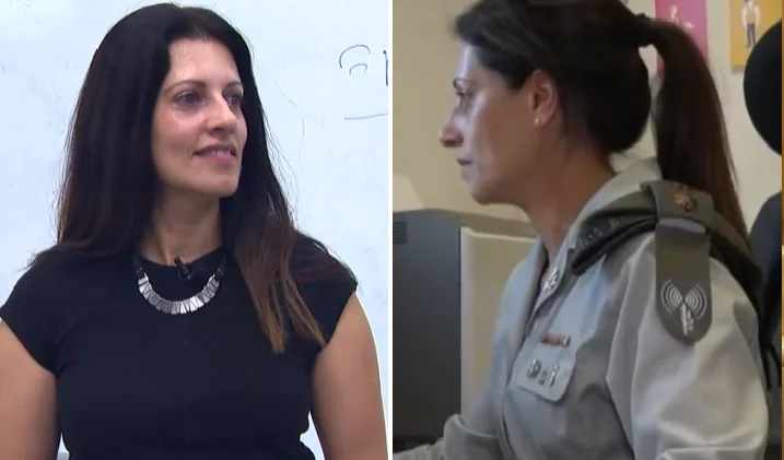 לימור גרוס וייסבך, שהפכה מורה לאחר 16 שנים בצה''ל