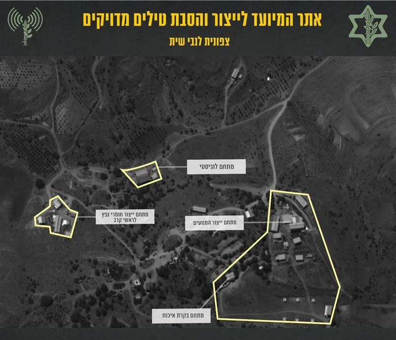 אתר המיועד לייצור והסבת טילים מדויקים