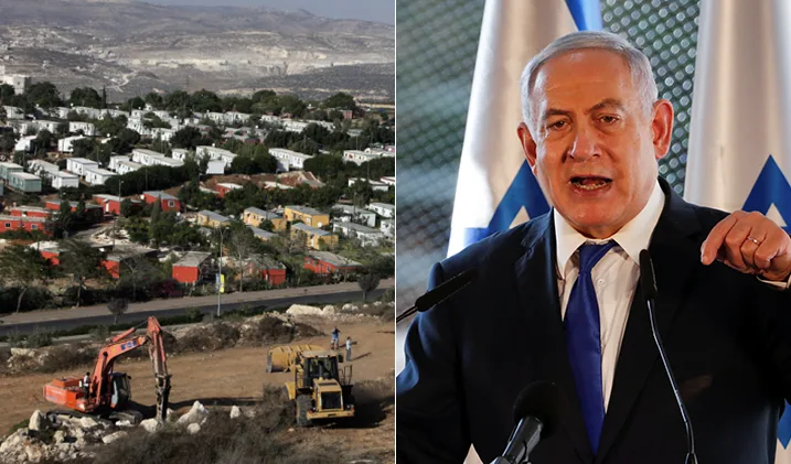 בנימין נתניהו, שטחי יהודה ושומרון