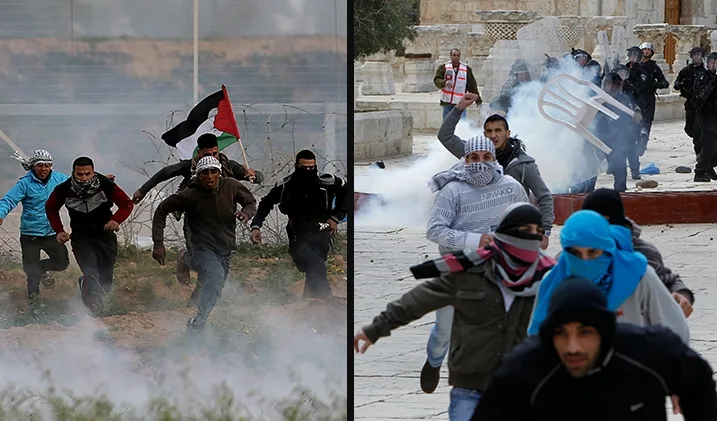 מהומות בעזה ובהר הבית