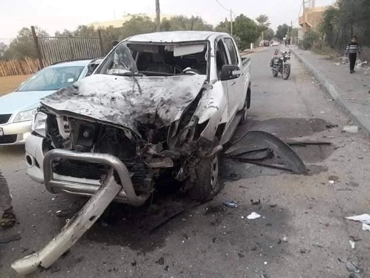 זירת ההיתקלות ברצועה שבה נהרג קצין צה''ל, סא''ל מ'