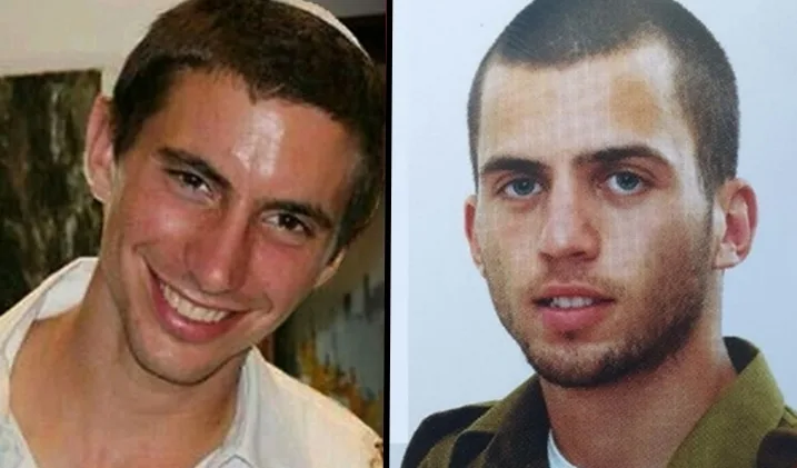 סגן הדר גולדין וסמ''ר אורון שאול