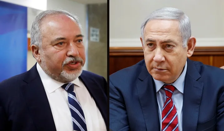 נתניהו וליברמן