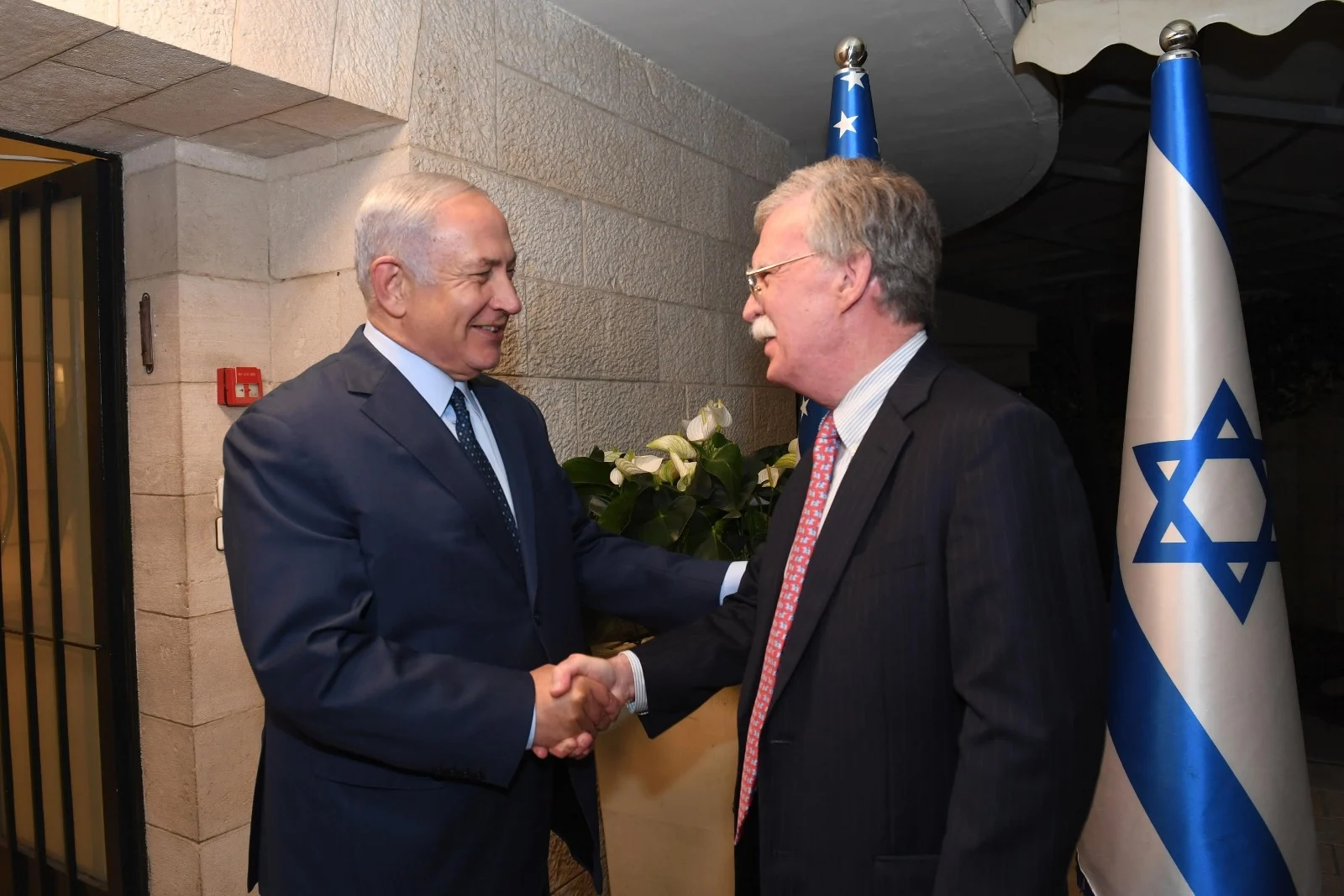 ראש הממשלה נתניהו נפגש עם ג'ון בולטון