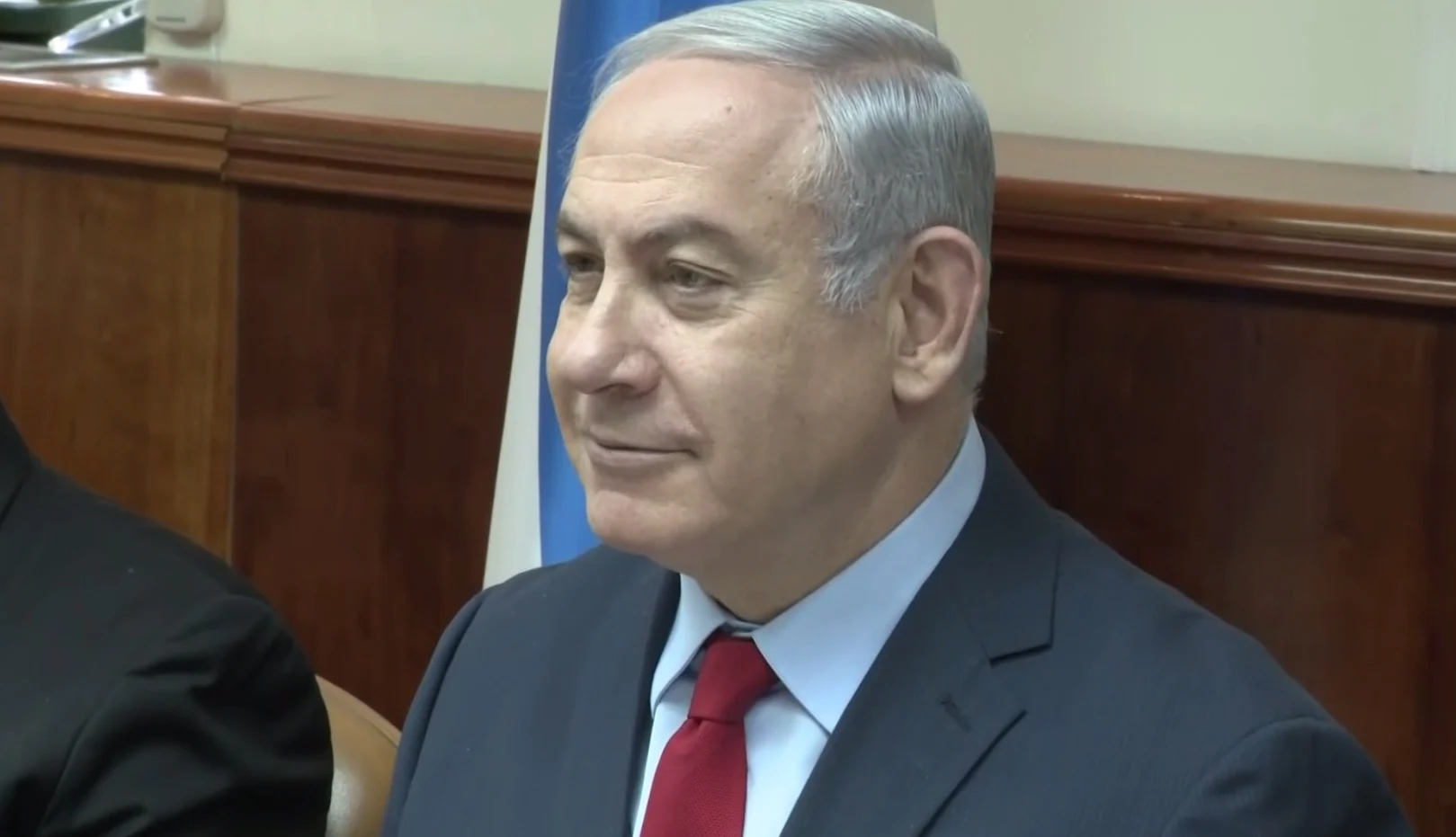 ראש הממשלה בנימין נתניהו בפתח ישיבת הממשלה