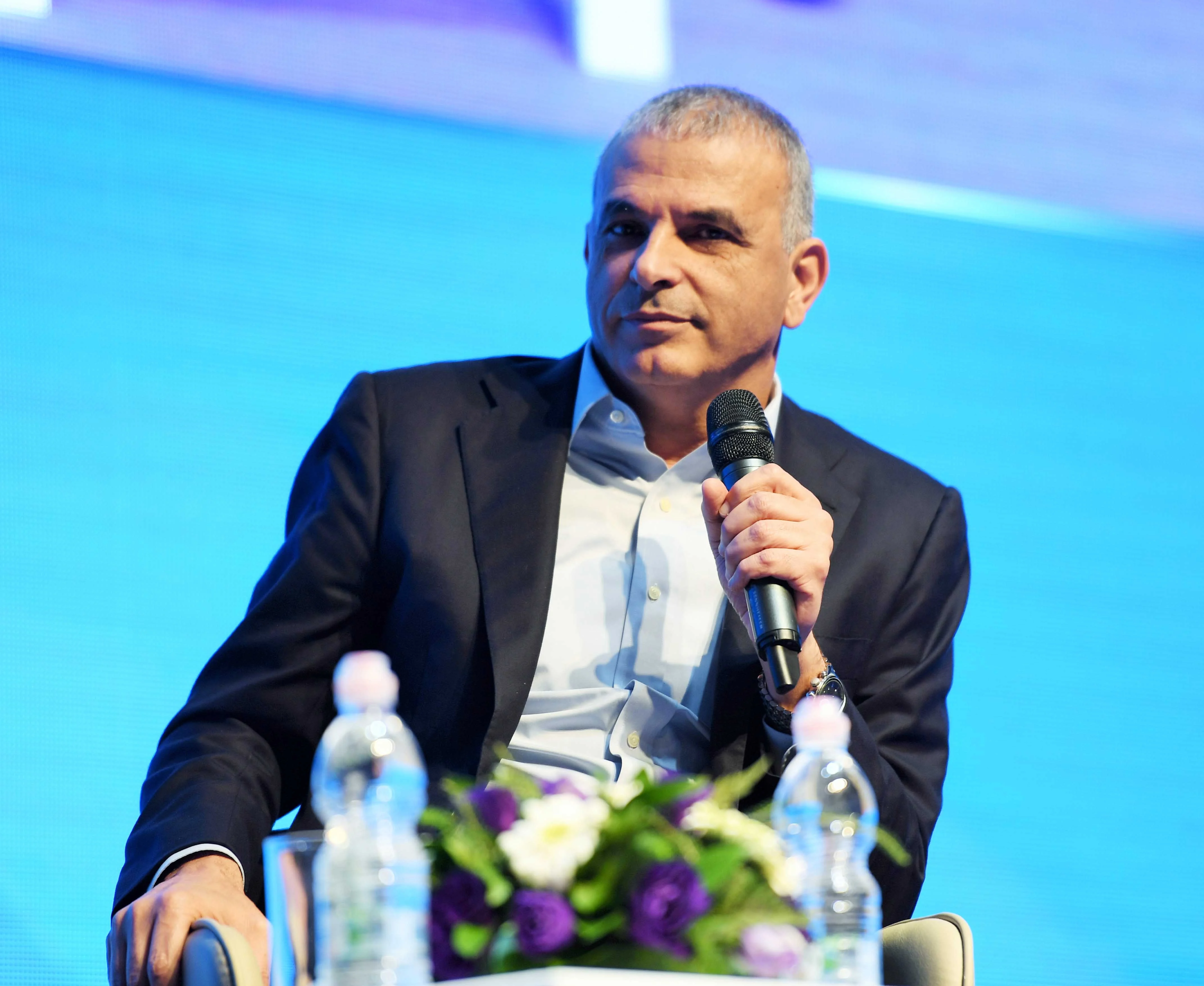 שר האוצר משה כחלון בכנס חיפה למנהיגות