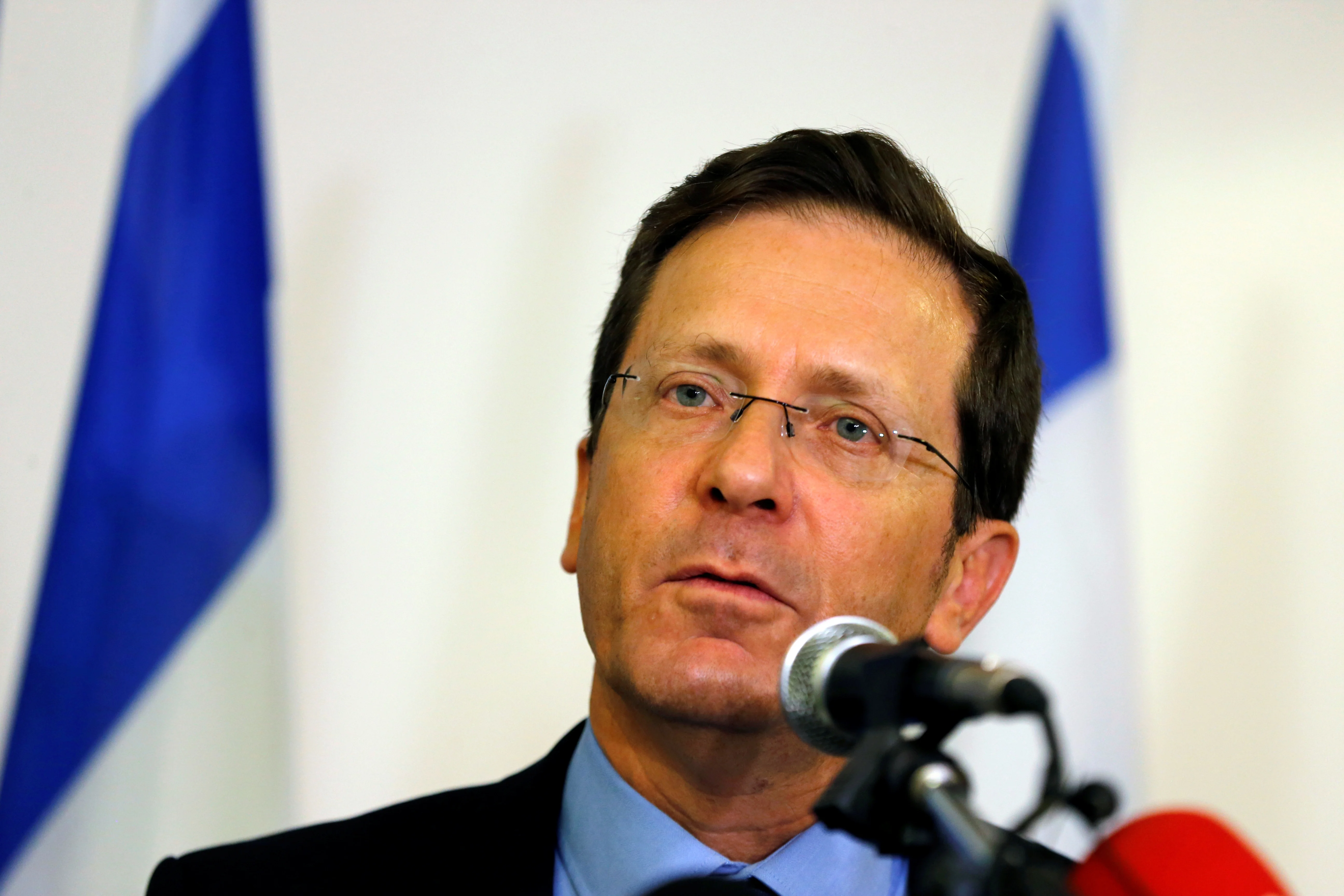 יו''ר המחנה הציוני יצחק בוז'י הרצוג