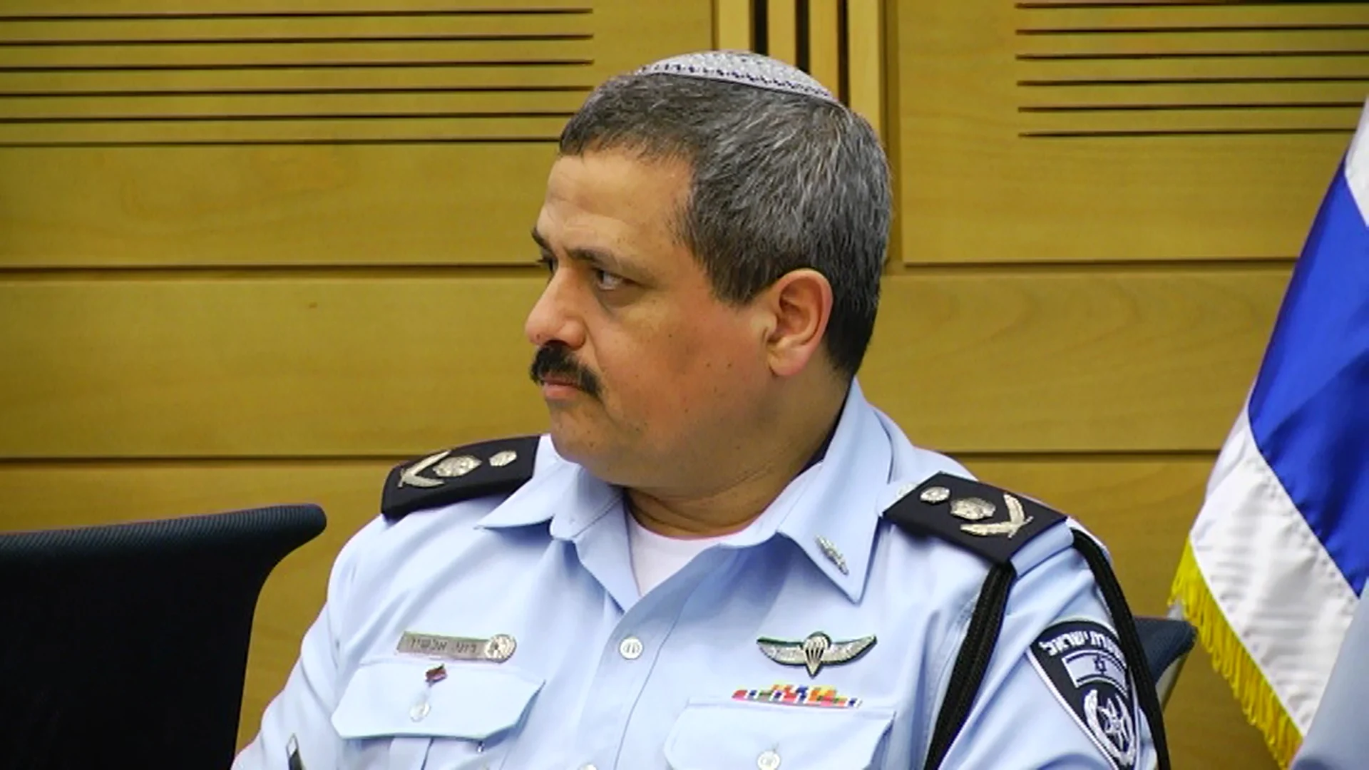 מפכ''ל המשטרה רוני אלשיך בדיון על מסמך יצחקי בכנסת