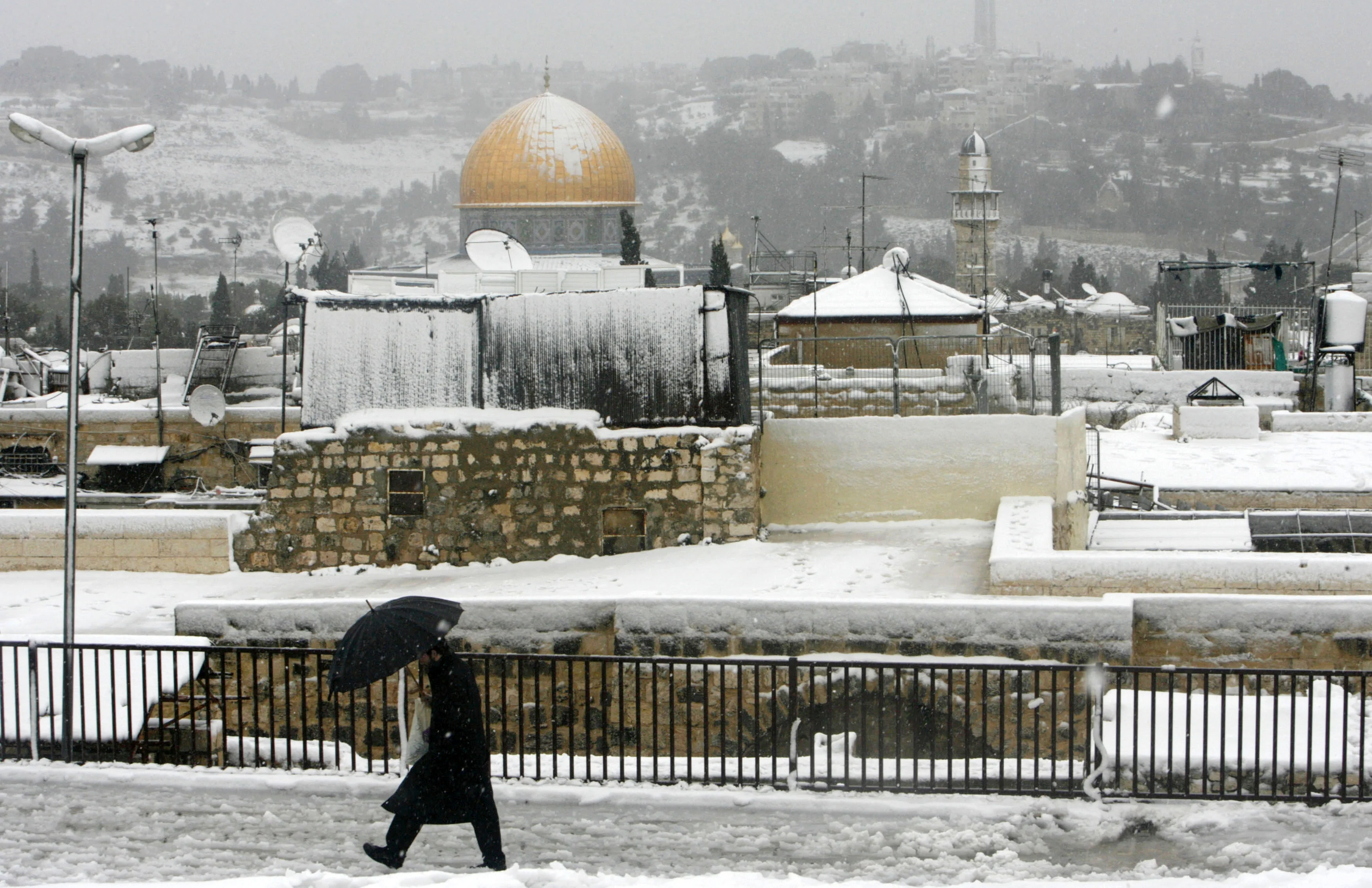 שלג בירושלים