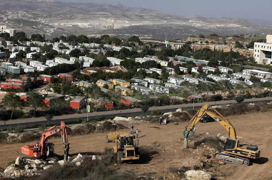 התנחלות בגוש עציון שבגדה המערבית