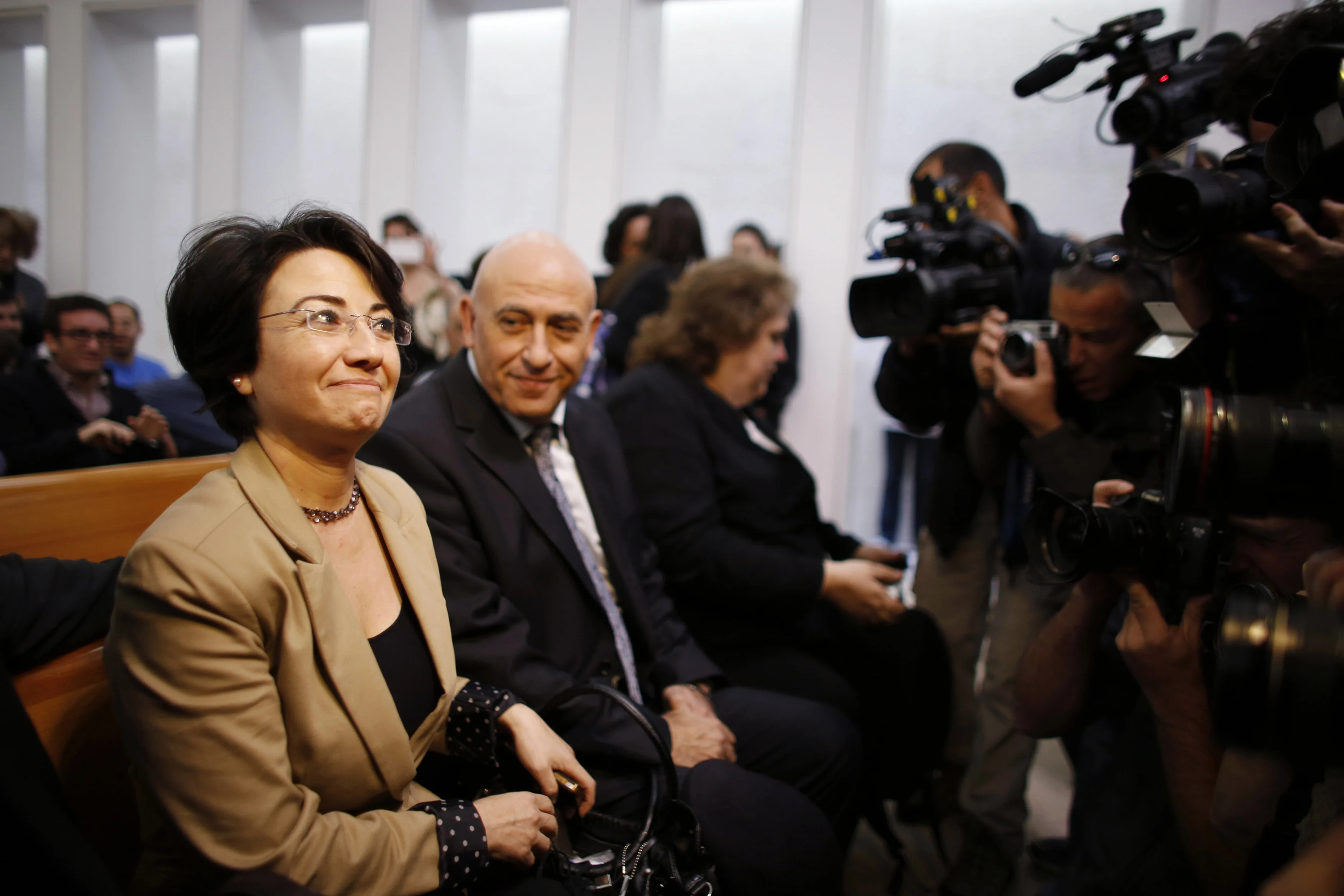 ח''כ חנין זועבי בדיון בעתירה נגד פסילת מועמדותה לבחירות