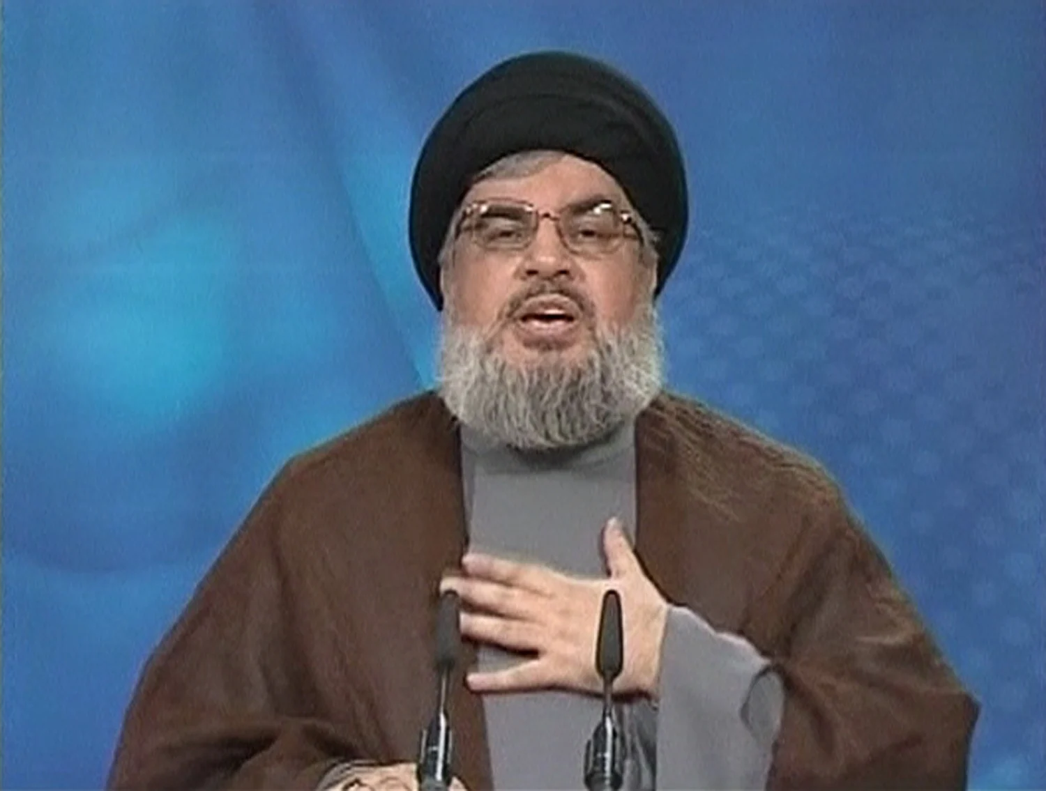 מנהיג החיזבאללה, סיד חסן נסראללה מדבר בשידור חי
