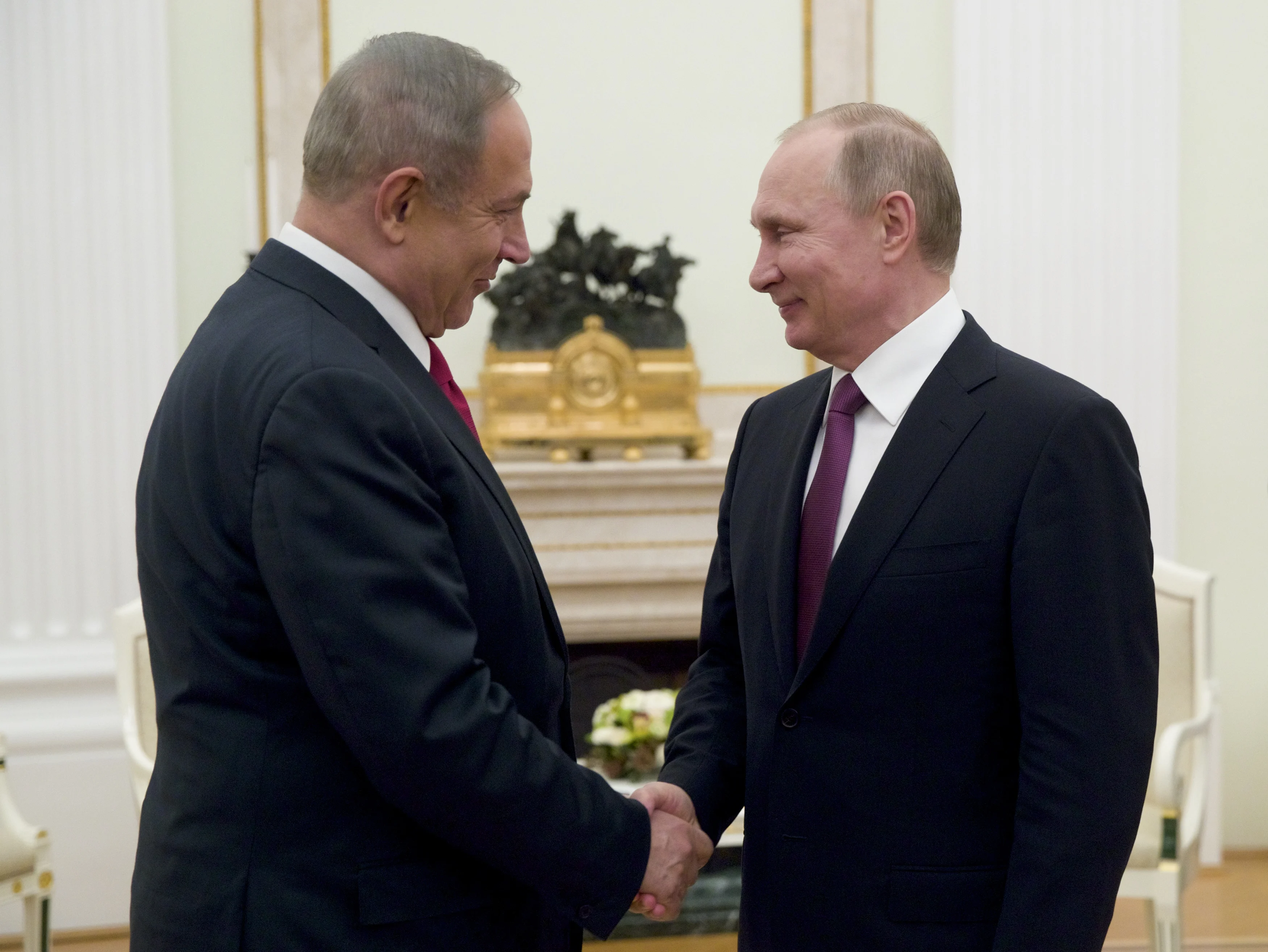 נתניהו ופוטין בפגישה מדינית במוסקבה
