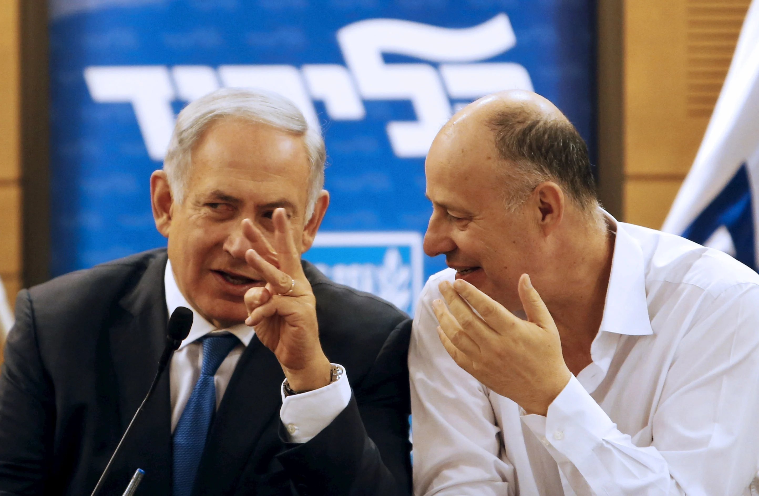 ראש הממשלה נתניהו וצחי הנגבי