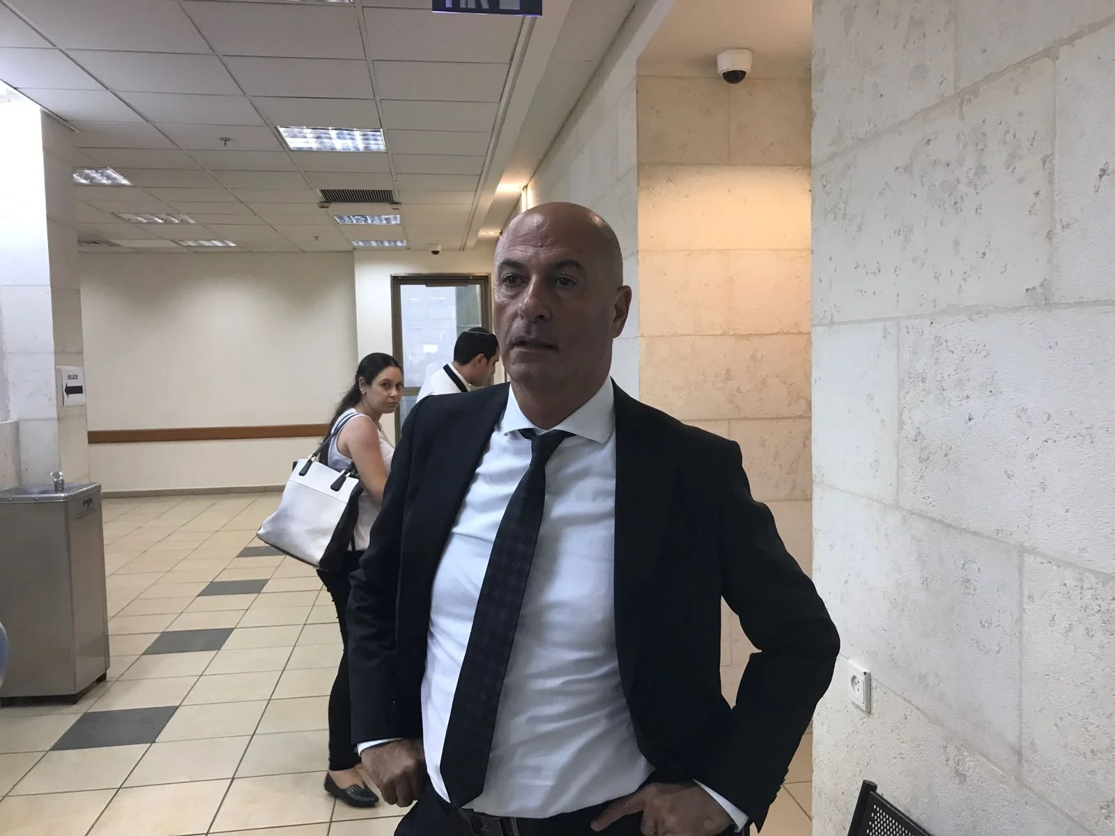 עו''ד נתי שמחוני המייצג את אחד החשודים בפרשת הצוללות