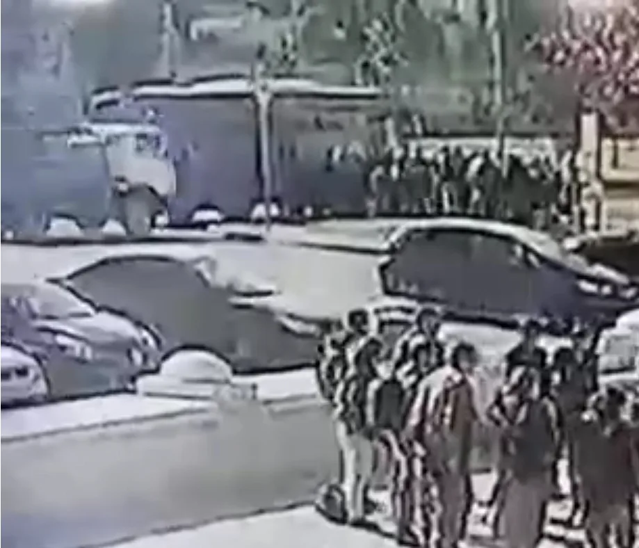 תיעוד פיגוע הדריסה בארמון הנציב בירושלים