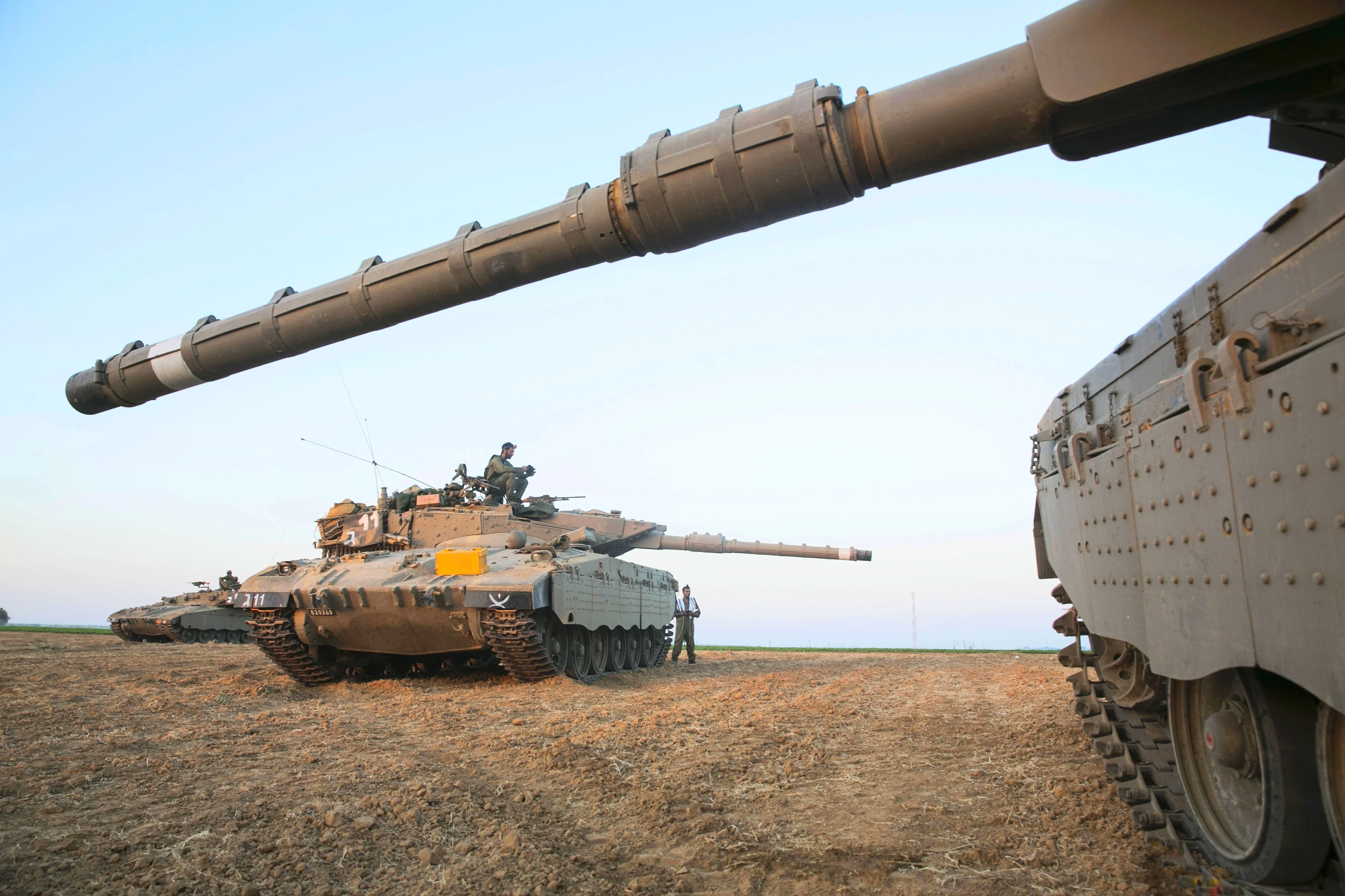 טנק של צה''ל בדרום הארץ