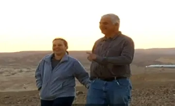 חקלאים ממושב צופר שבערבה התיכונה