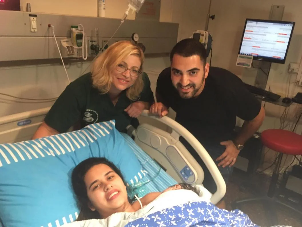 לירז ודוראל ספיר מאור יהודה, ההורים לילד הראשון בשנת תש''ף