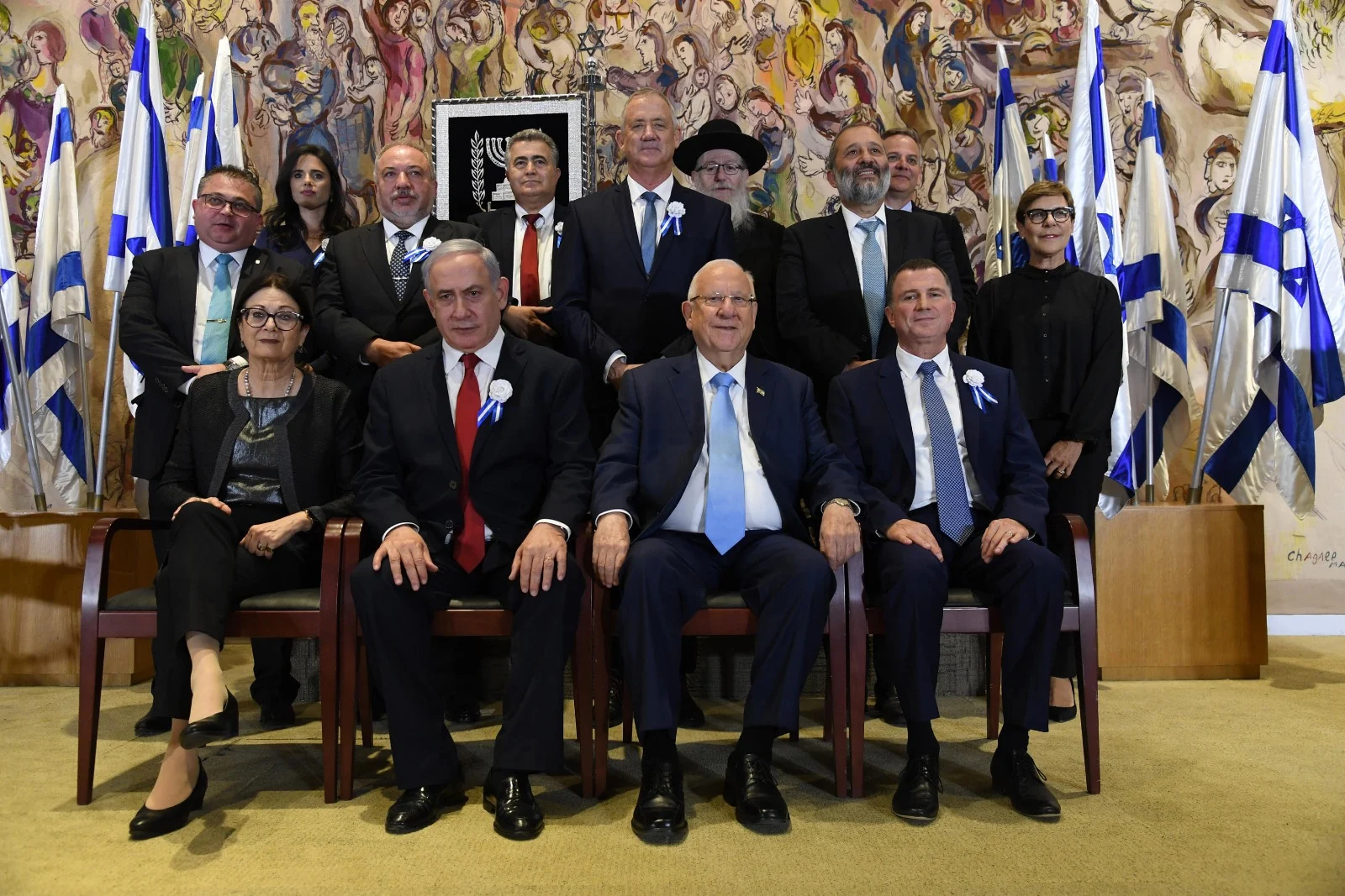 ראשי מפלגות הכנסת ה22