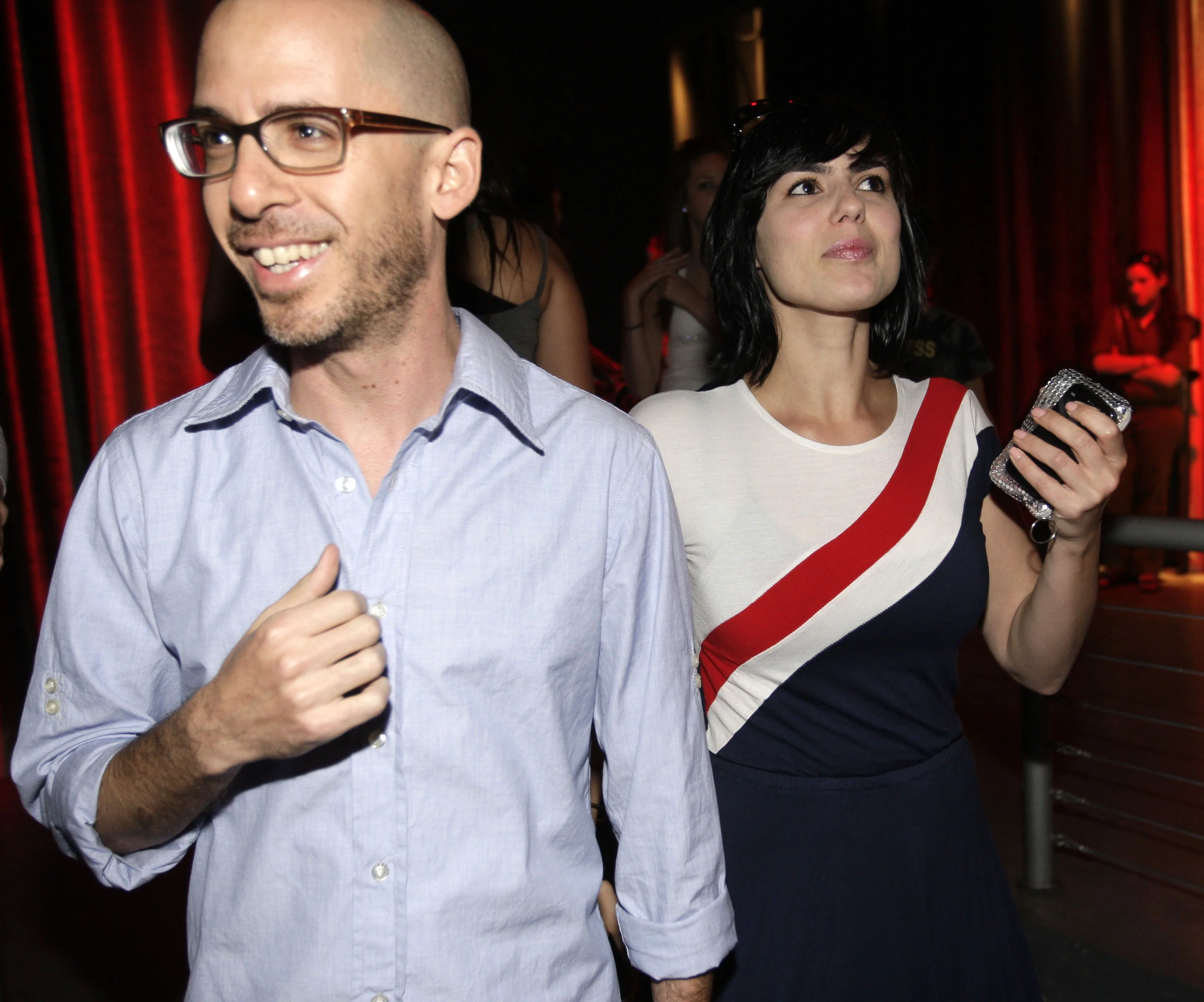 שפרה קורנפלד ומולי שגב בהקרנת הסדרה מסודרים