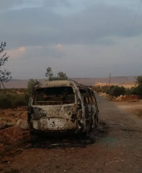 תיעוד מהמקום שבו נטען כי חוסל אבו בכר אל-בגדאדי