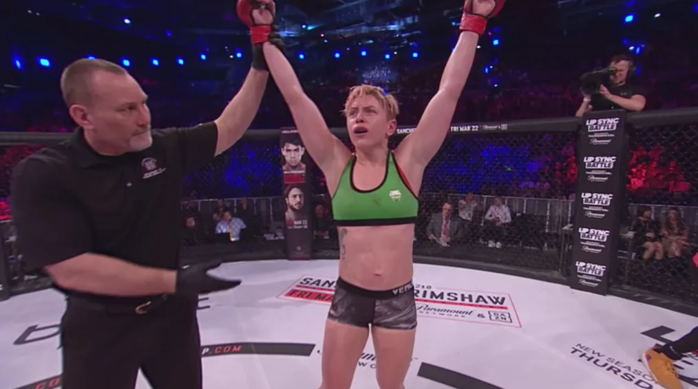 אולגה רובין, לוחמת MMA - אומנויות לחימה משולבות
