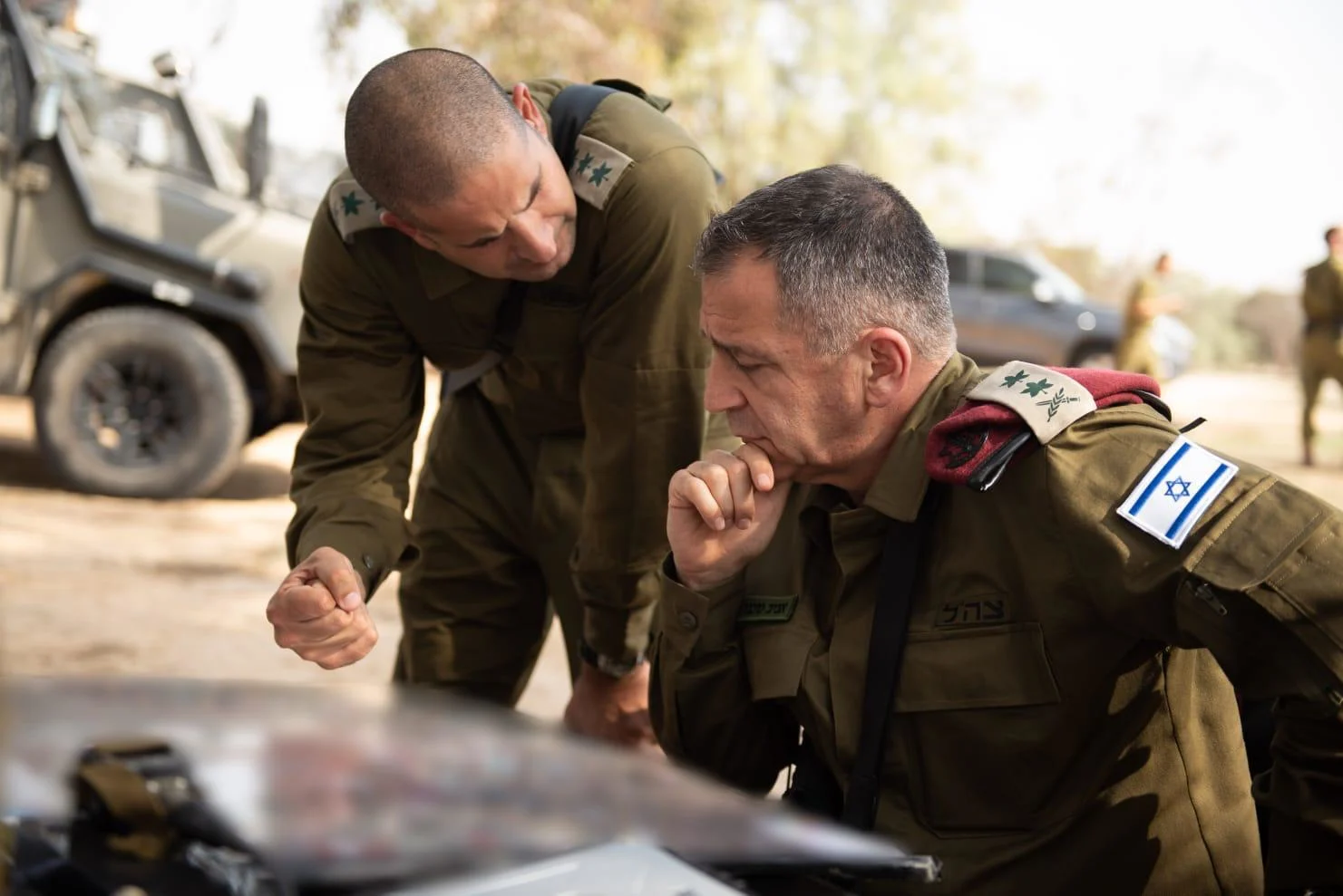 הרמטכ''ל אביב כוכבי בסיור בגזרת אוגדת עזה