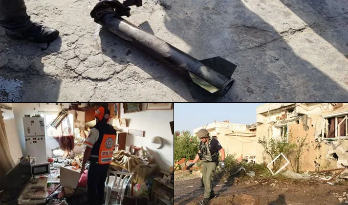 נפילות בשטח ישראל