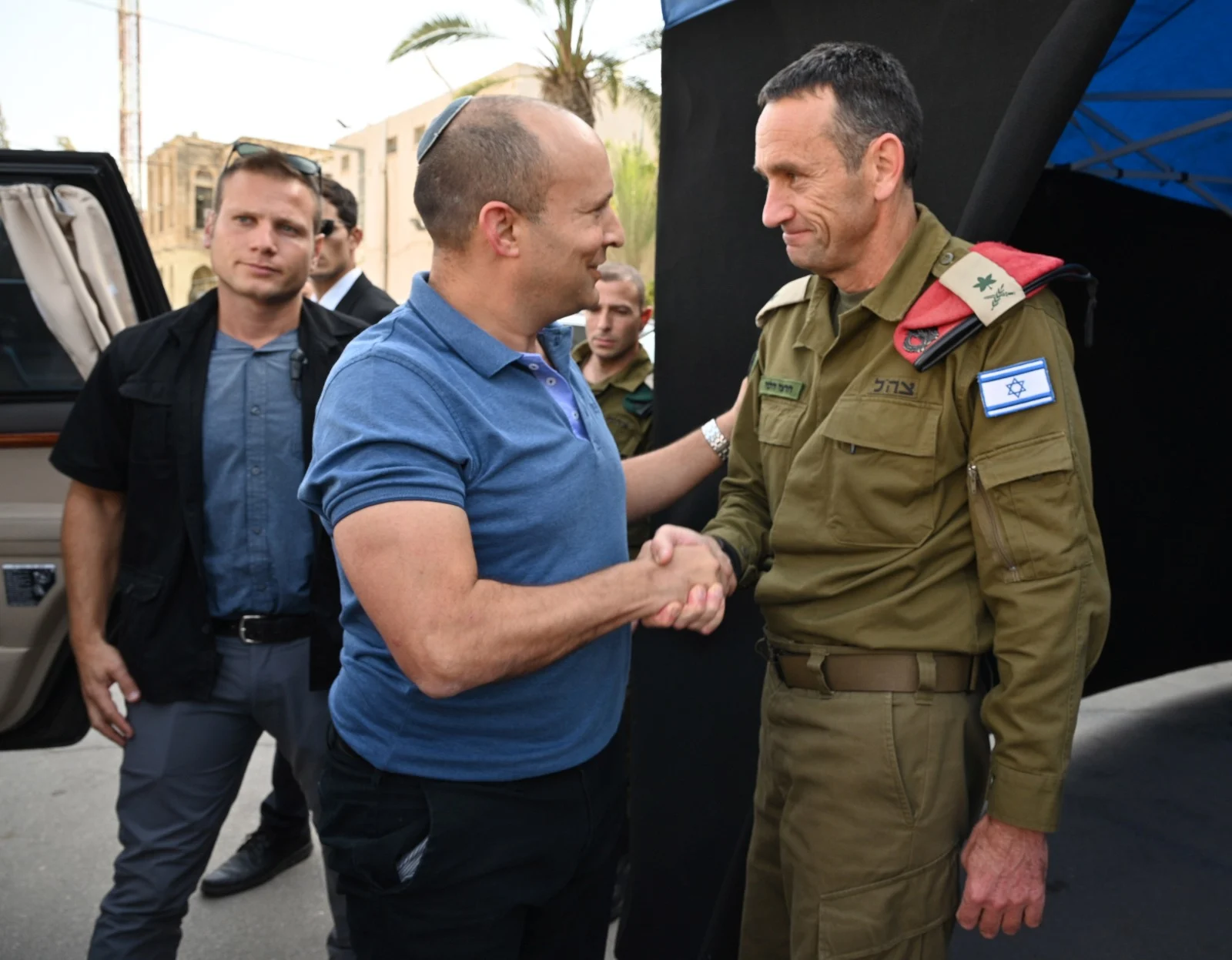 שר הביטחון, נפתלי בנט, בפיקוד דרום
