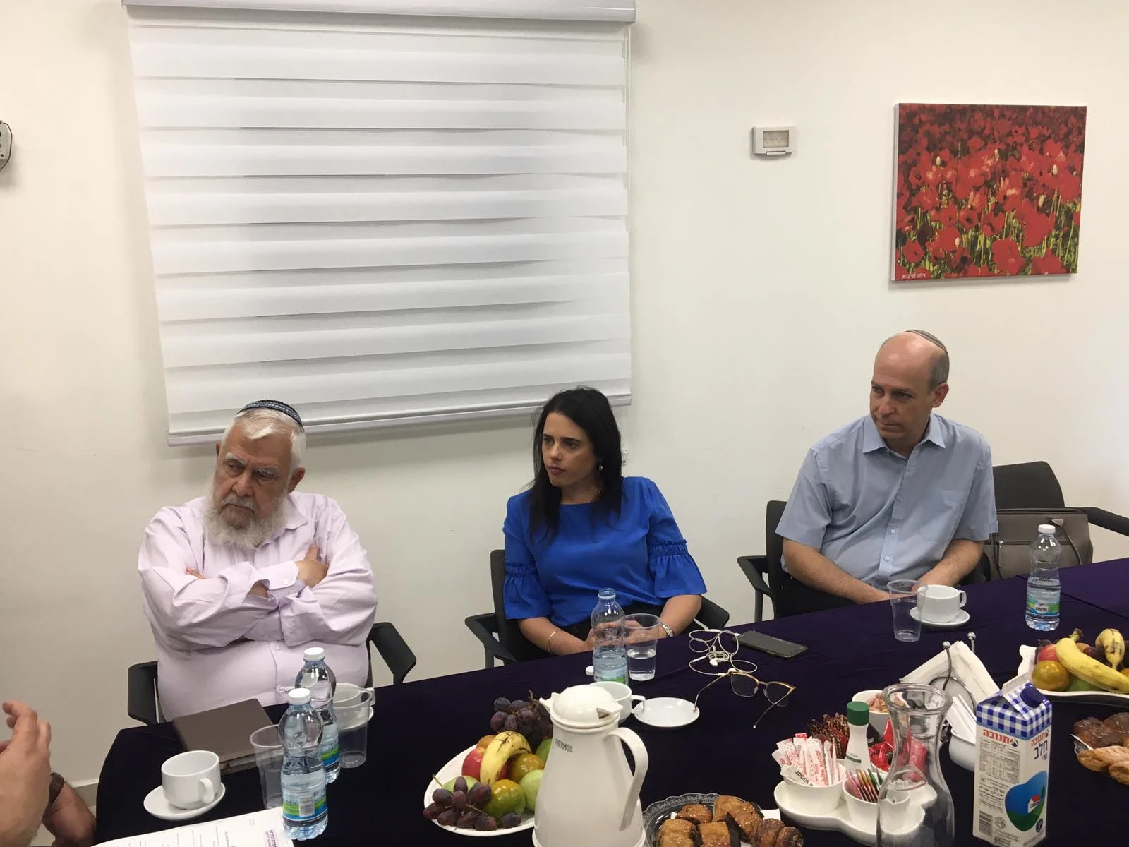 ח''כ איילת שקד, בביקור במכללת חמדת הדרום