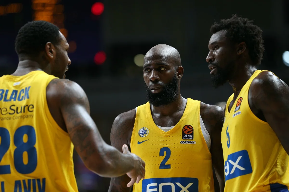 שחקני הפנים של מכבי תל אביב בכדורסל, האנטר, אייסי ובלאק