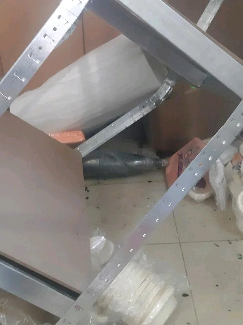 פגיעה במבנה ביישוב בדרום מועצת אשכול