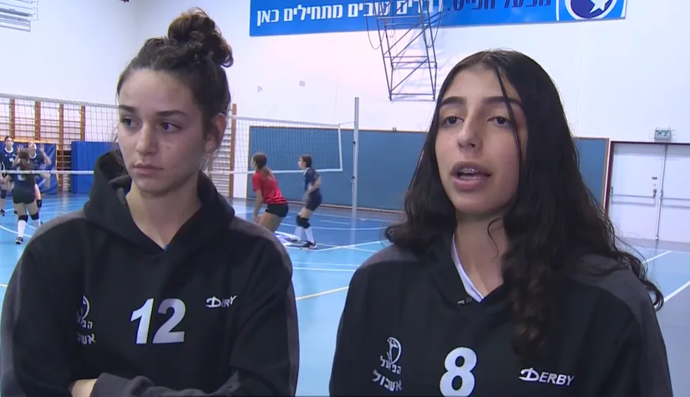 שחקניות נבחרת הכדורעף של אשכול