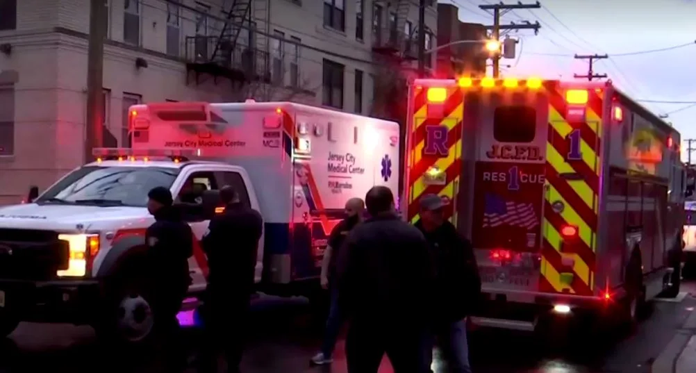 זירת האירוע בניו ג'רזי