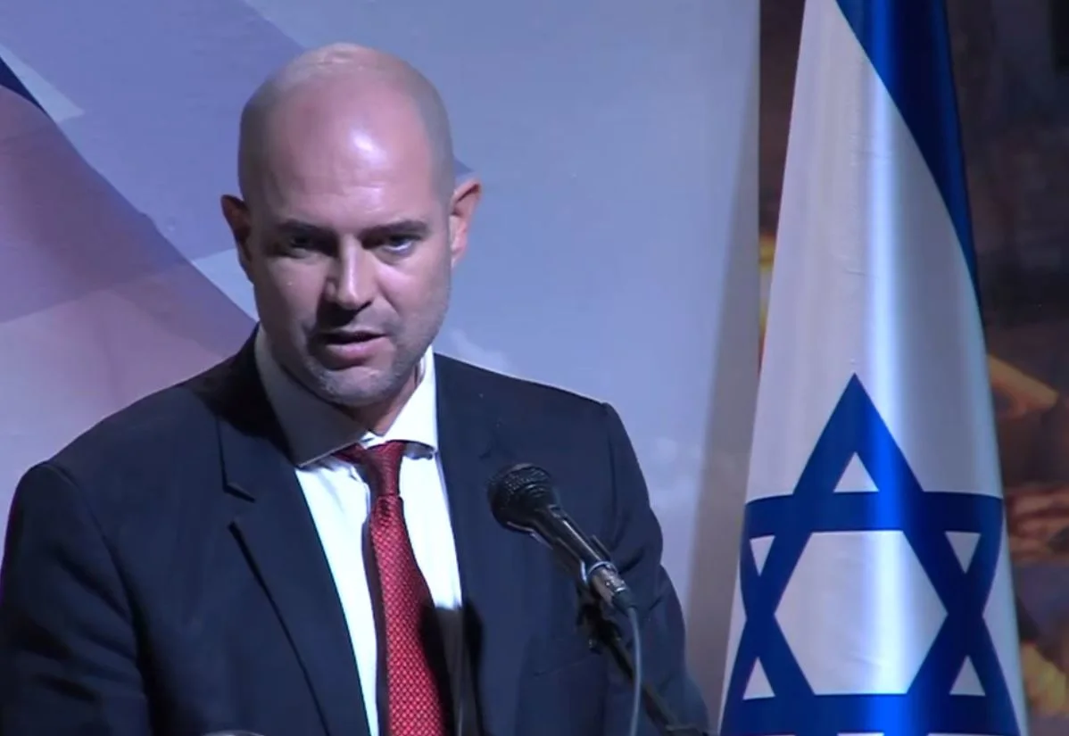 השר אמיר אוחנה בטקס חילופי פרקליט המדינה