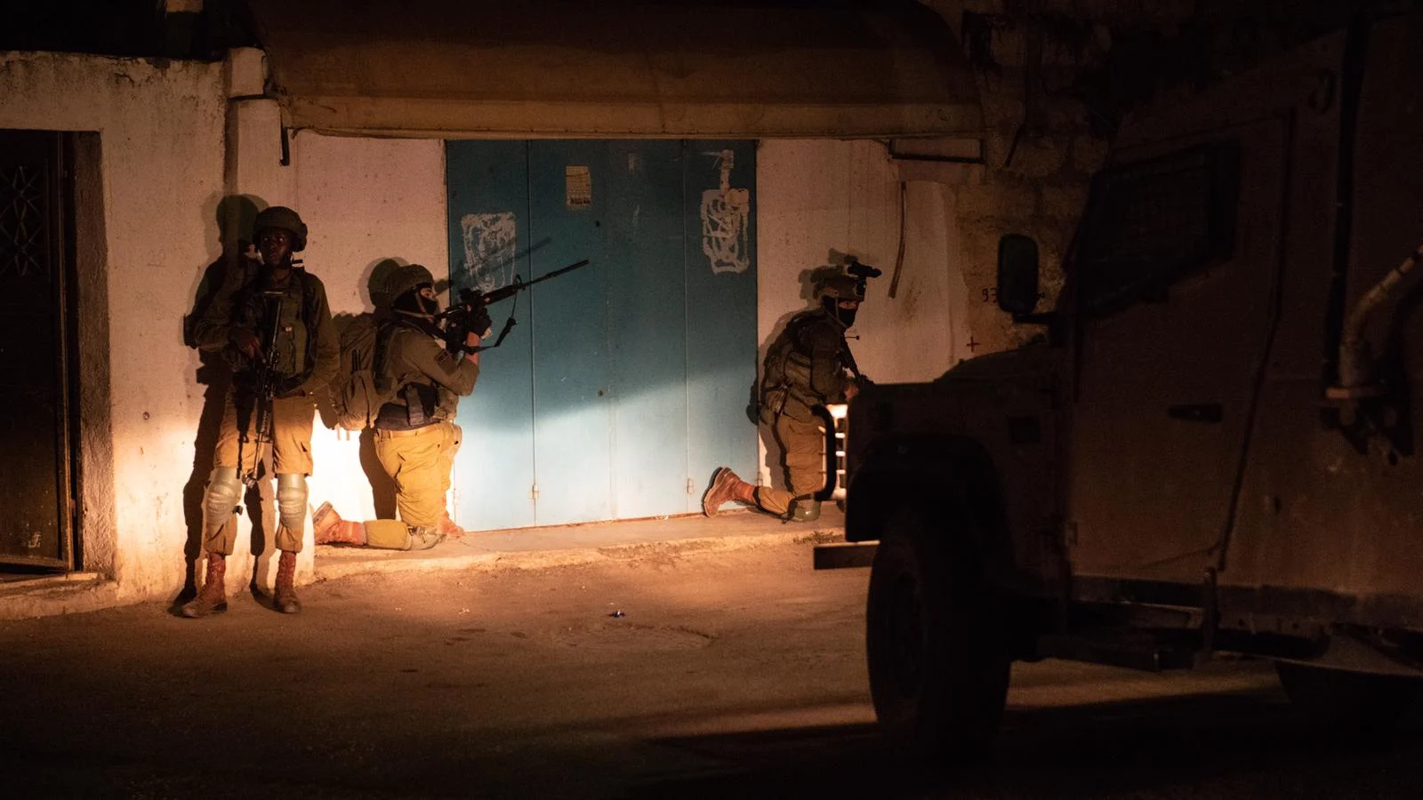 תיעוד מעצר חלק מחברי החוליה בפעילות לוחמי צה''ל