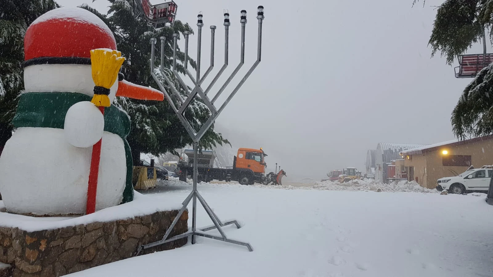 שלג בחרמון