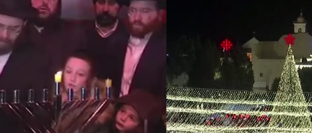 חגיגות חנוכה וחג המולד