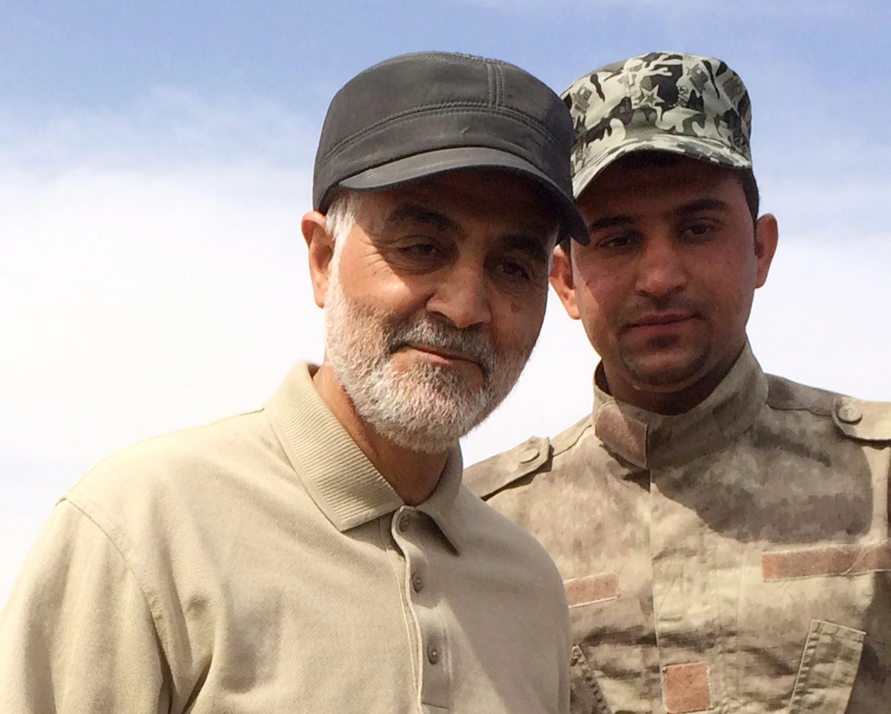 Iranian Revolutionary Guard Commander Soleimani Stands At The Frontline During Offensive Operations Against Islamic State Militants In The Town Of Tal Ksaiba In Salahuddin Province