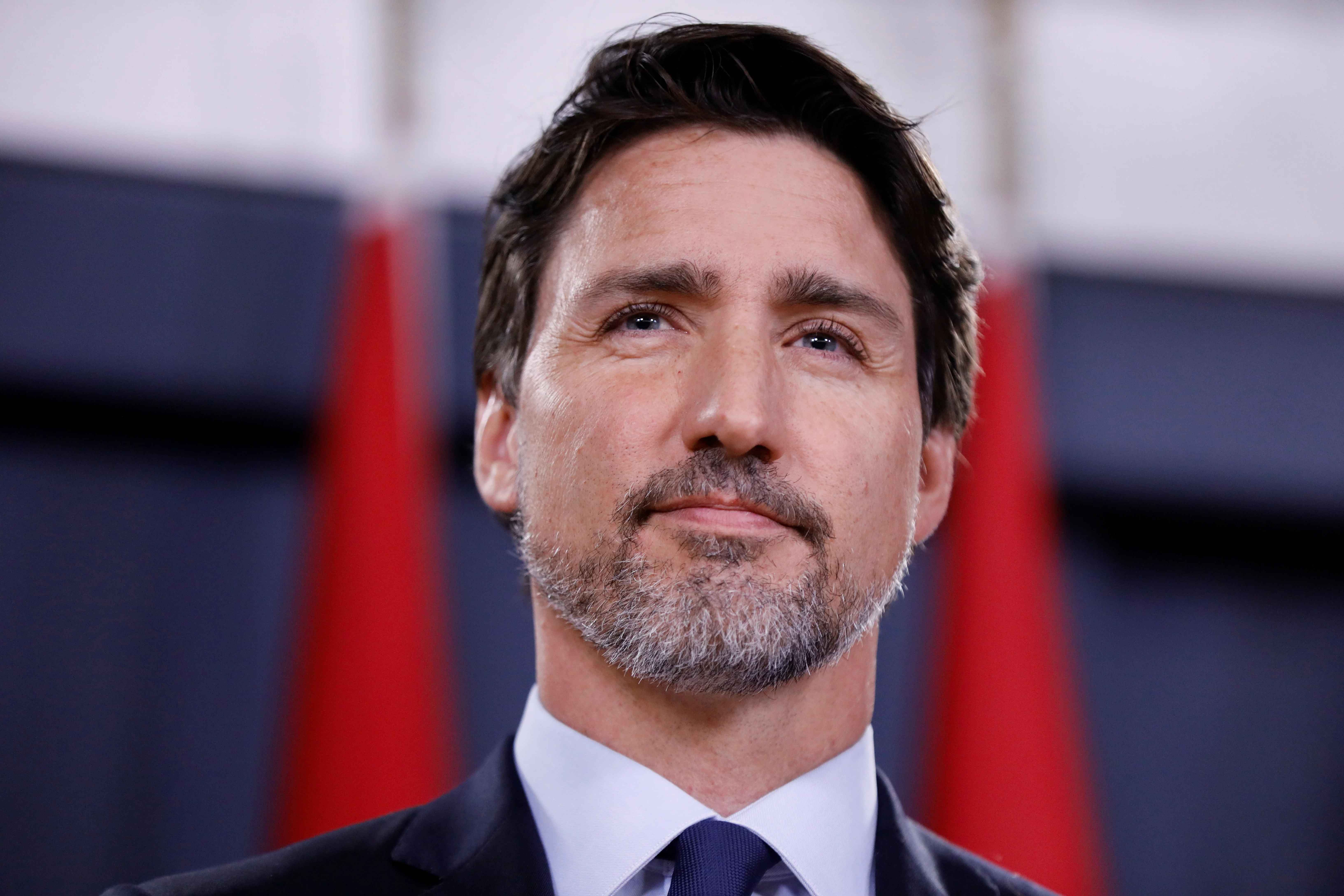 Canada's Pm Trudeau Attends A News Conference In Ottawa