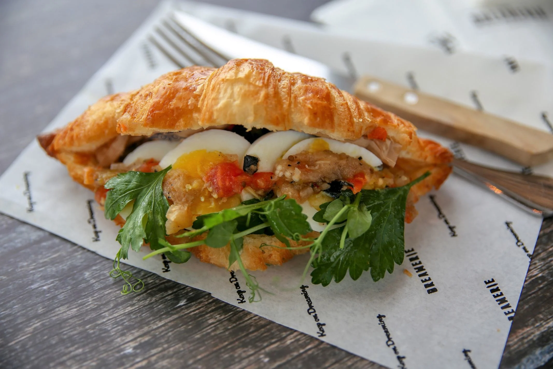 קרואסון בולנז'רי של דרימרי. קריספי במיוחד