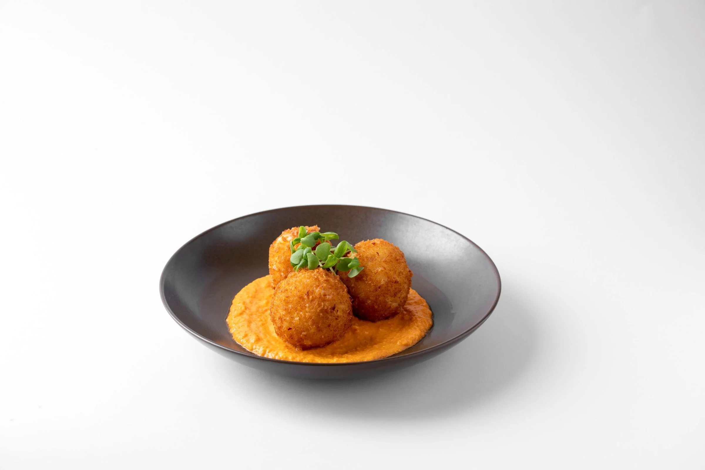 ארנצ'יני על קרם עגבניות של מוזס