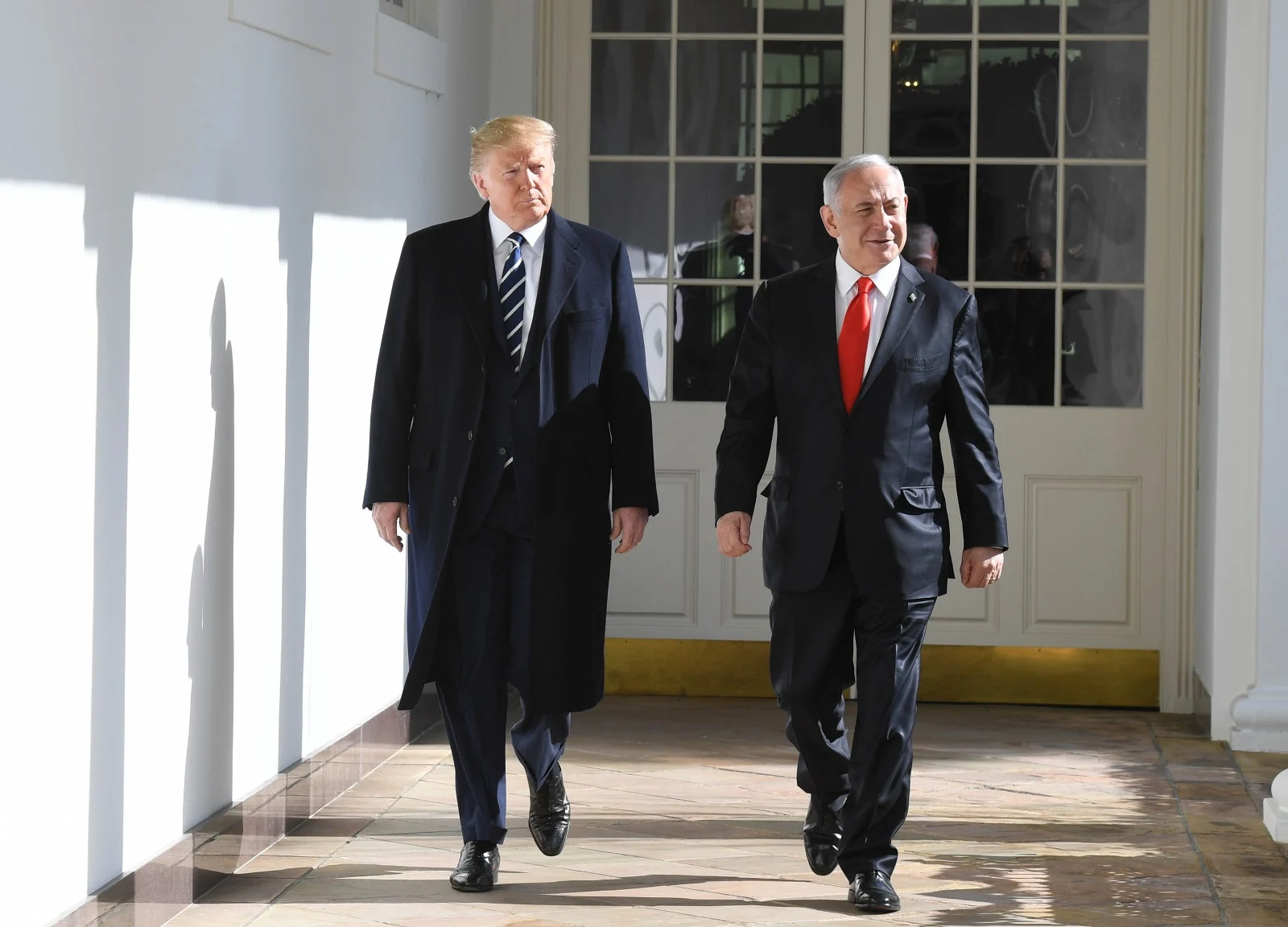 ראש הממשלה בנימין נתניהו ונשיא ארצות הברית דונלד טראמפ