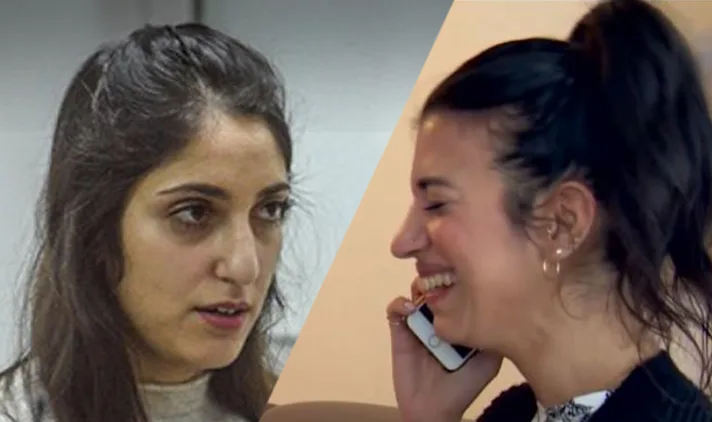 ליעד בשיחה ראשונה עם אחותה נעמה יששכר לאחר ששוחרה מהכלא הרוסי