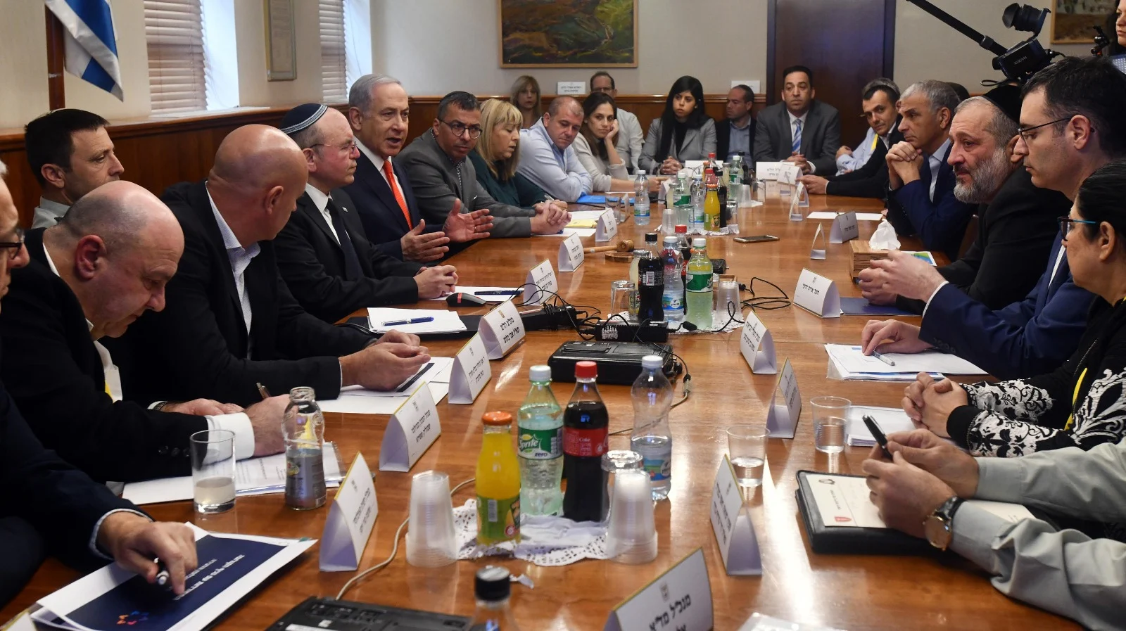 ראש הממשלה נתניהו בדיון ההיערכות הלאומית והתמודדות עם התפרצות נגיף הקורונה