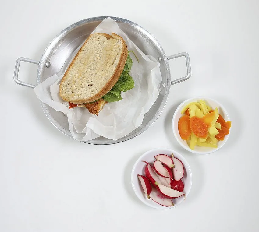 מתכון לסנדוויץ' שניצל של אליעד דנון