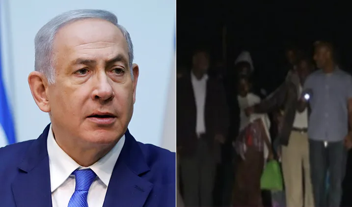 בני הפלאשמורה ובנימין נתניהו