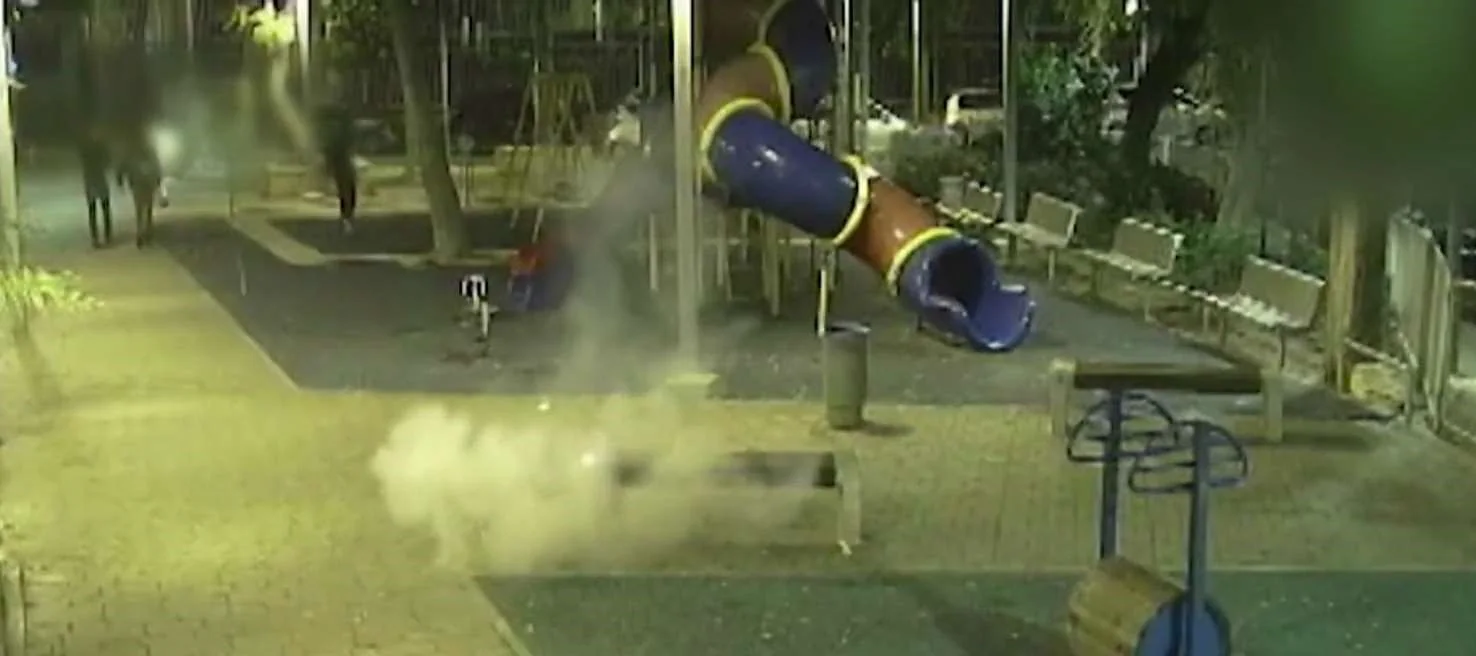 ילדים מפעילים נפצים בראשון לציון